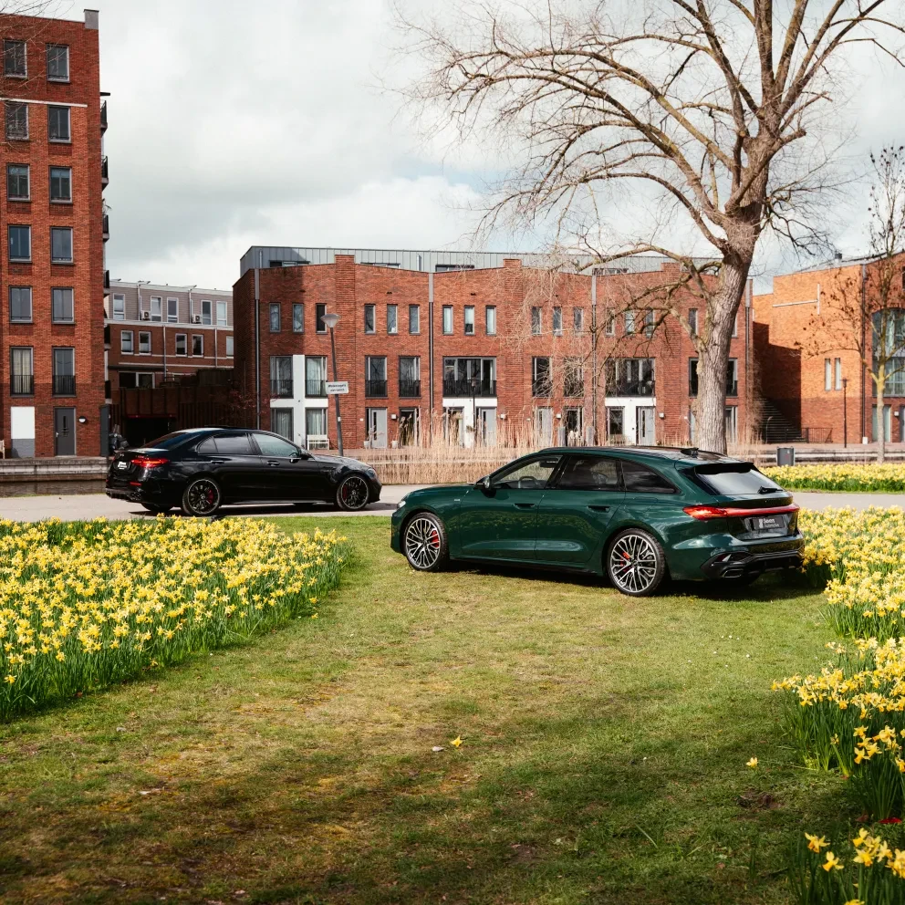 Severs Automotive Woerden Audi a5 Goodwood Green Mercedes C63S E Performance