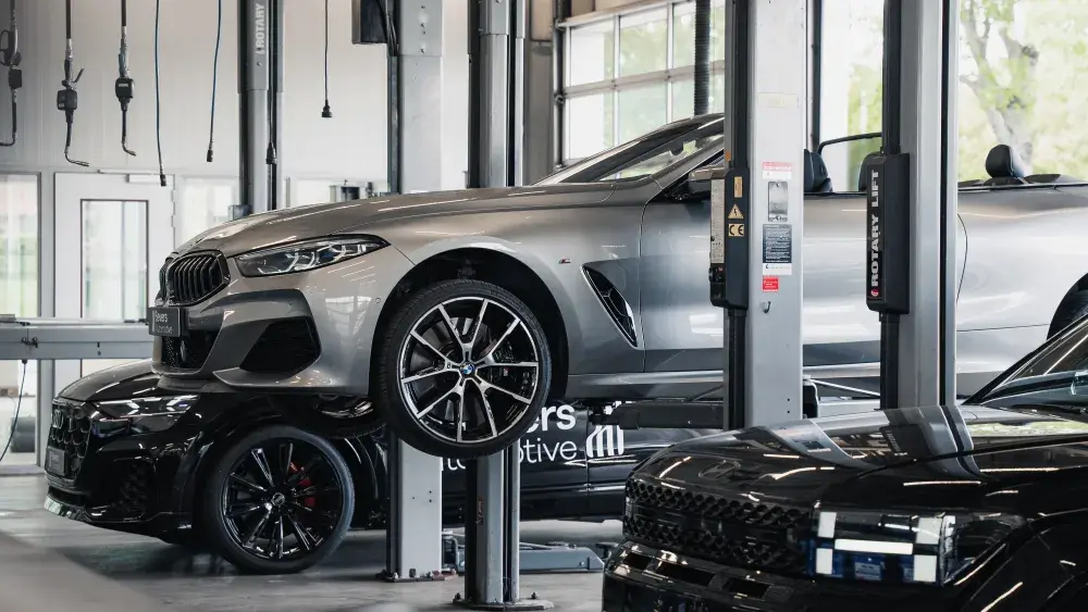 Severs Automotive werkplaats BMW