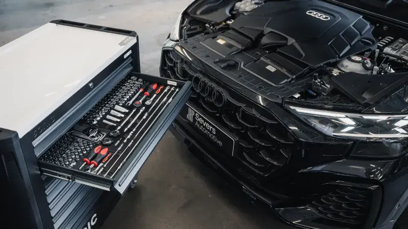 Severs Automotive werkplaats